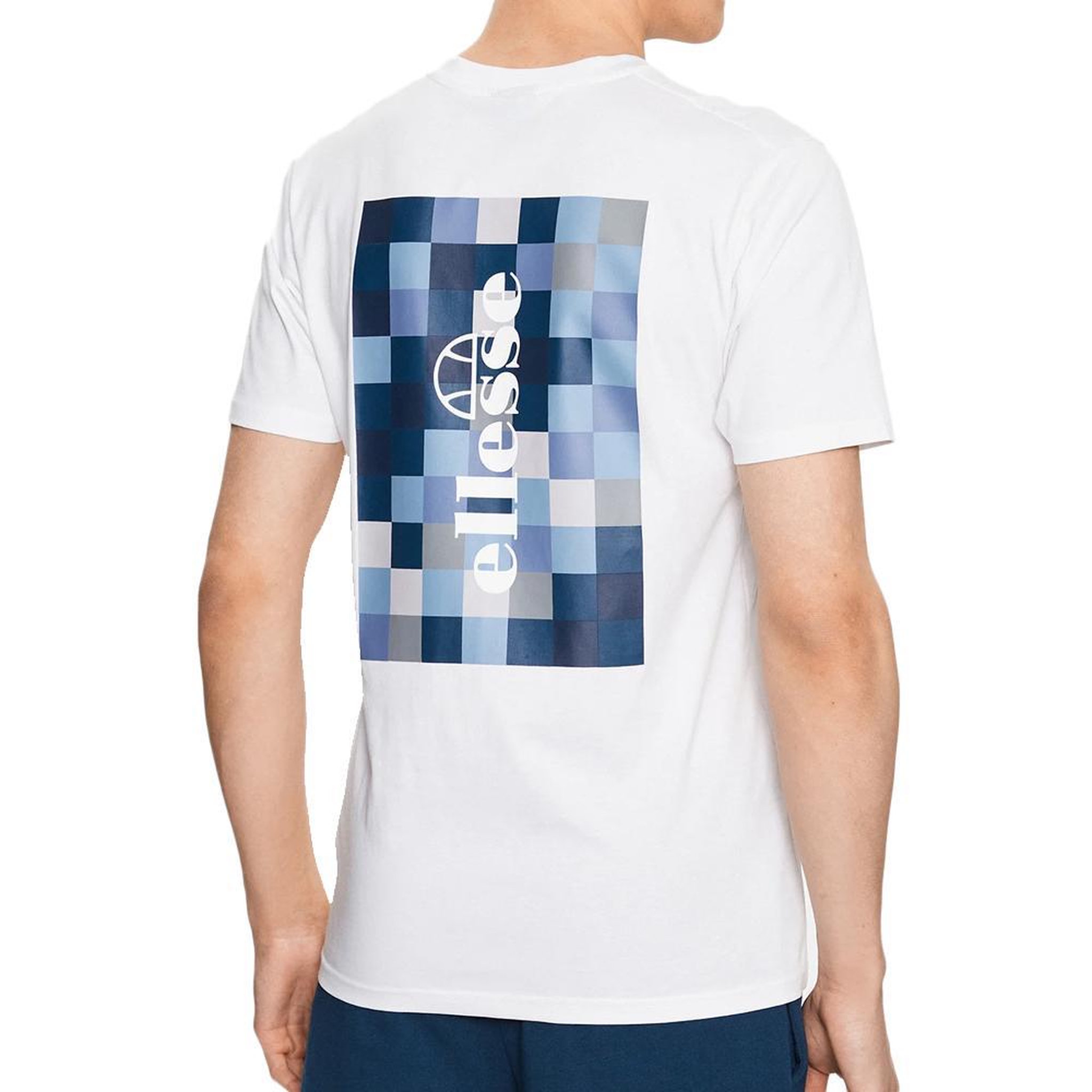 Voir la diapositive 2 : ELLESSE T-shirt Blanc/Bleu Homme Ellesse Chello