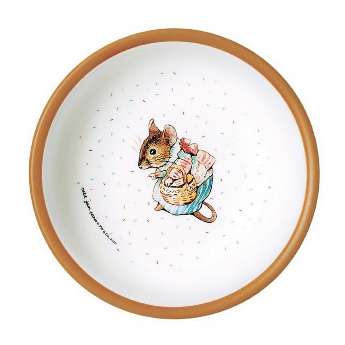 Petit Jour Bol pierre lapin caramel