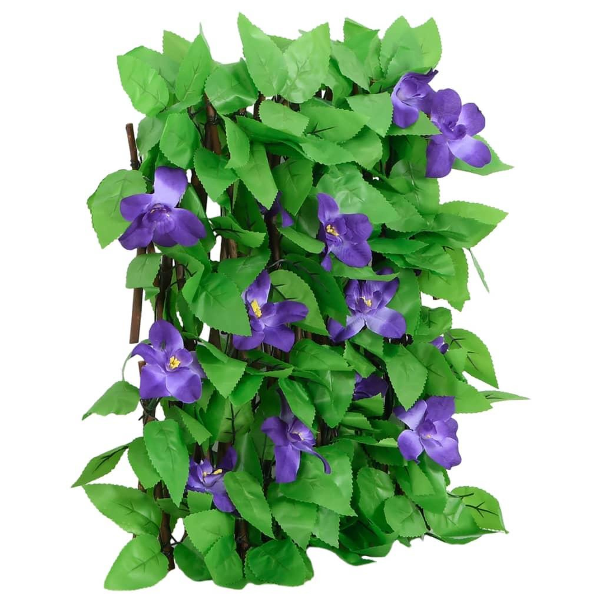 Voir la diapositive 2 : VIDAXL vidaXL Treillis de lierre artificiel extensible 5 pcs vert 180x20 cm