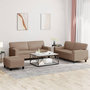 Voir la diapositive 1 : VIDAXL Ensemble de canapes 3 pcs cappuccino similicuir