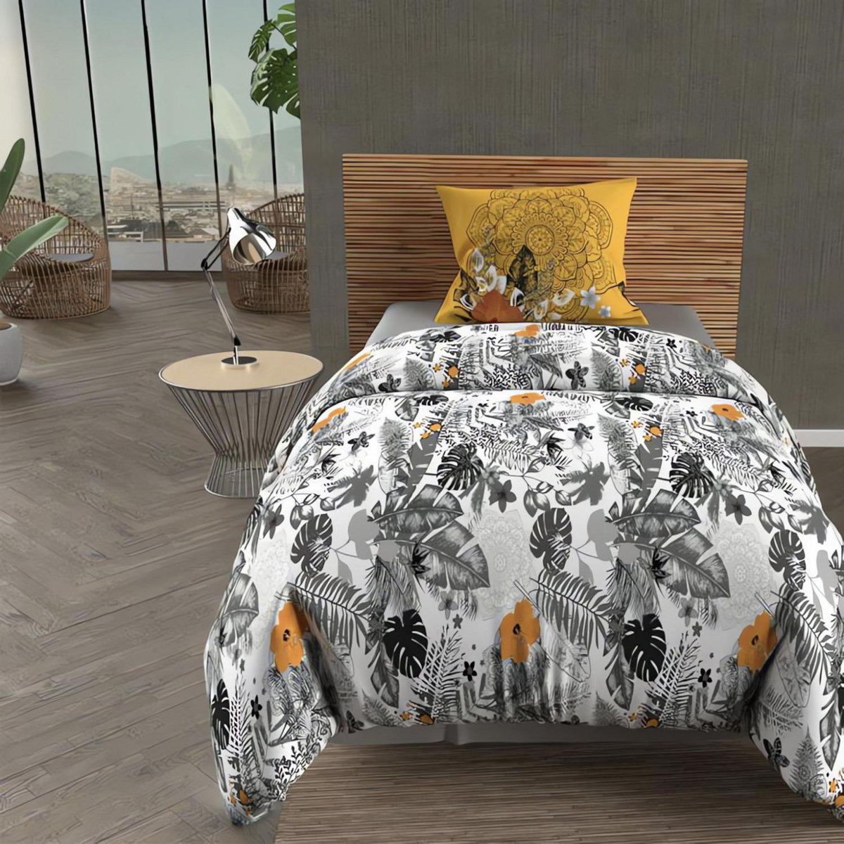 Intemporel Parure housse de couette microfibre BALI, par Intemporel