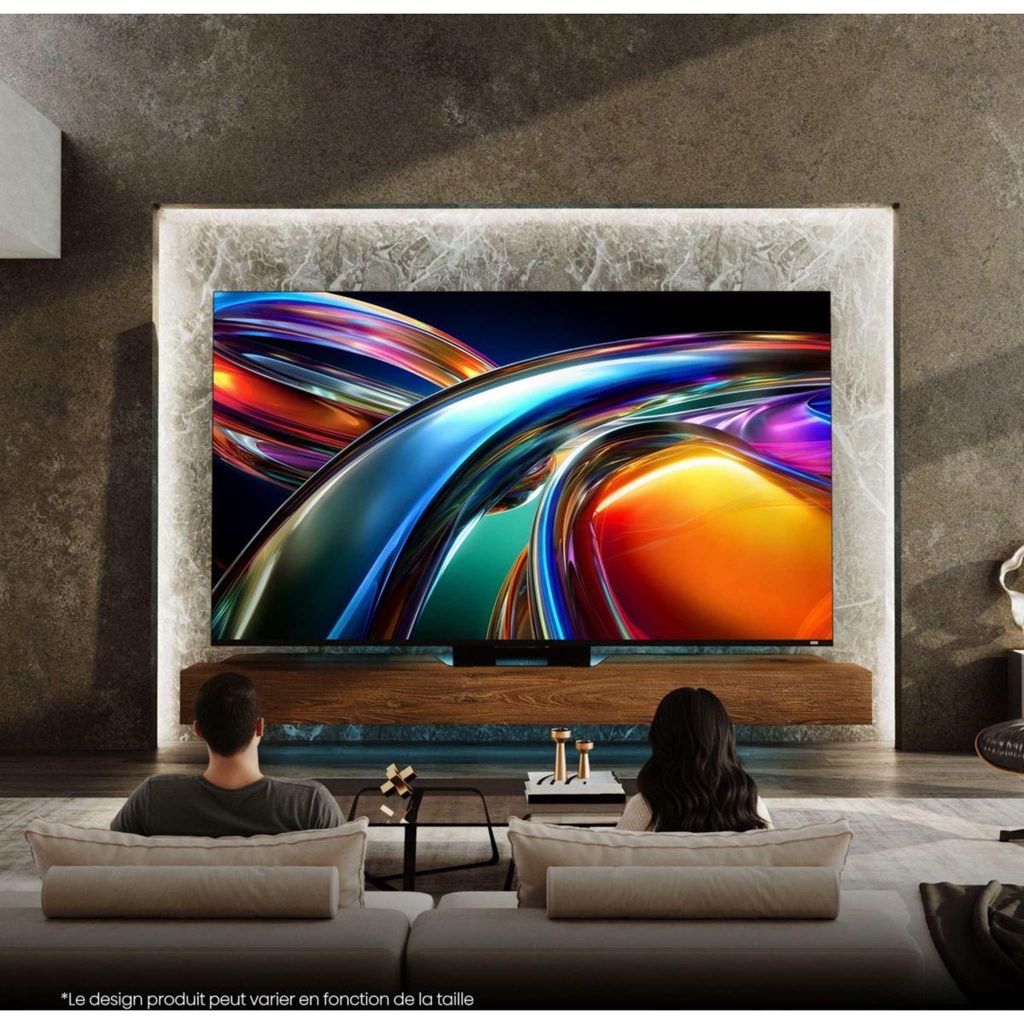 Voir la diapositive 2 : Hisense Tv rgb 65ur9s (2026) 65  (164 cm)