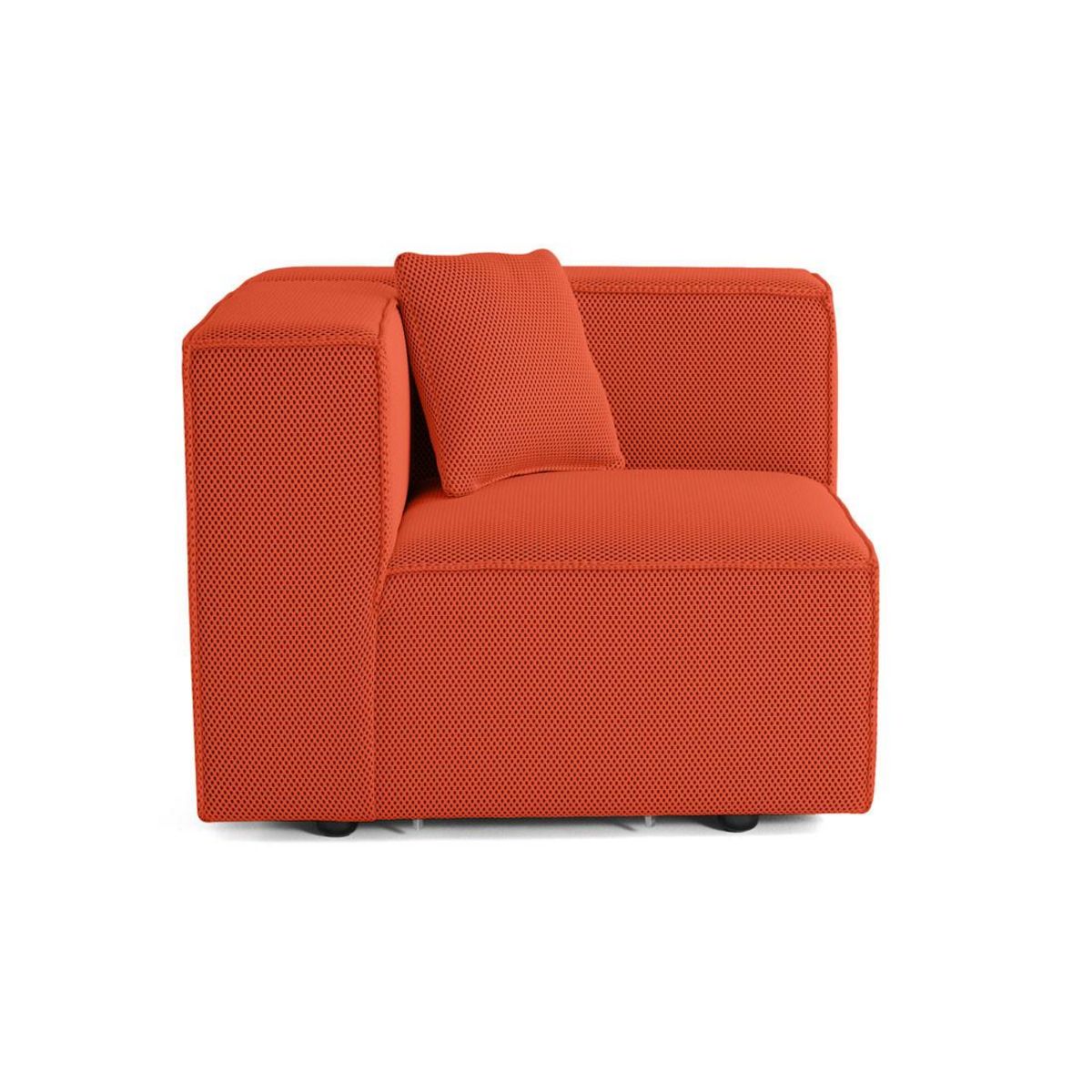 LISA DESIGN Arty - module d'assise droit - en tissu mailles 3d