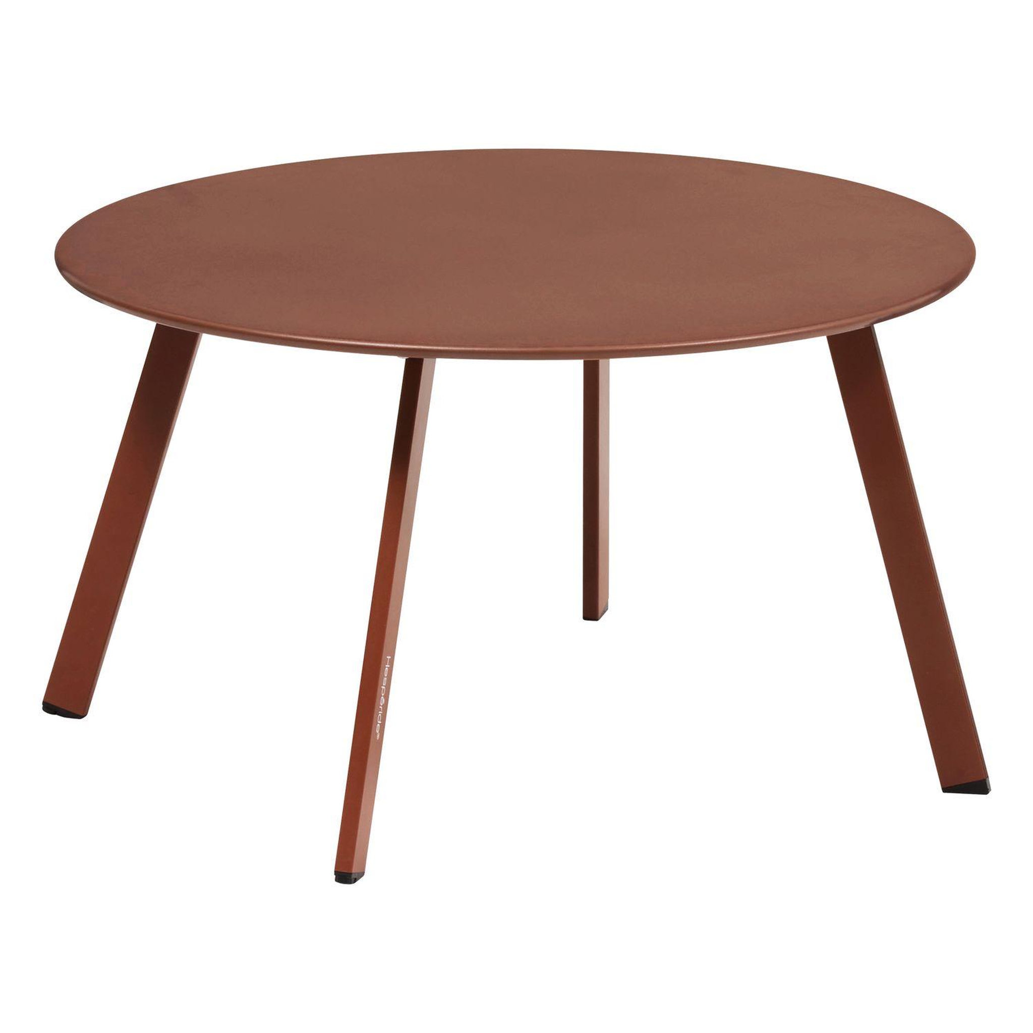 Voir la diapositive 1 : HESPERIDE Table basse de jardin ronde SAONA