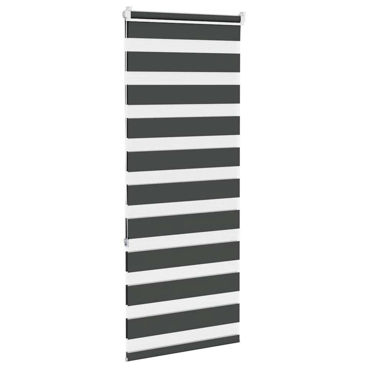 VIDAXL Store zebre noir 60x150 cm largeur du tissu 55,9 cm polyester