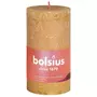 BOLSIUS Bolsius Bougies pilier rustiques 8 pcs 100x50 mm Jaune nid d'abeilles