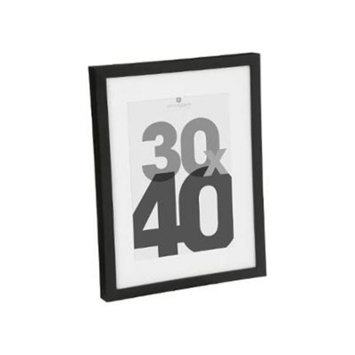 ATMOSPHERA Cadre Photo Bois 30x40cm Noir