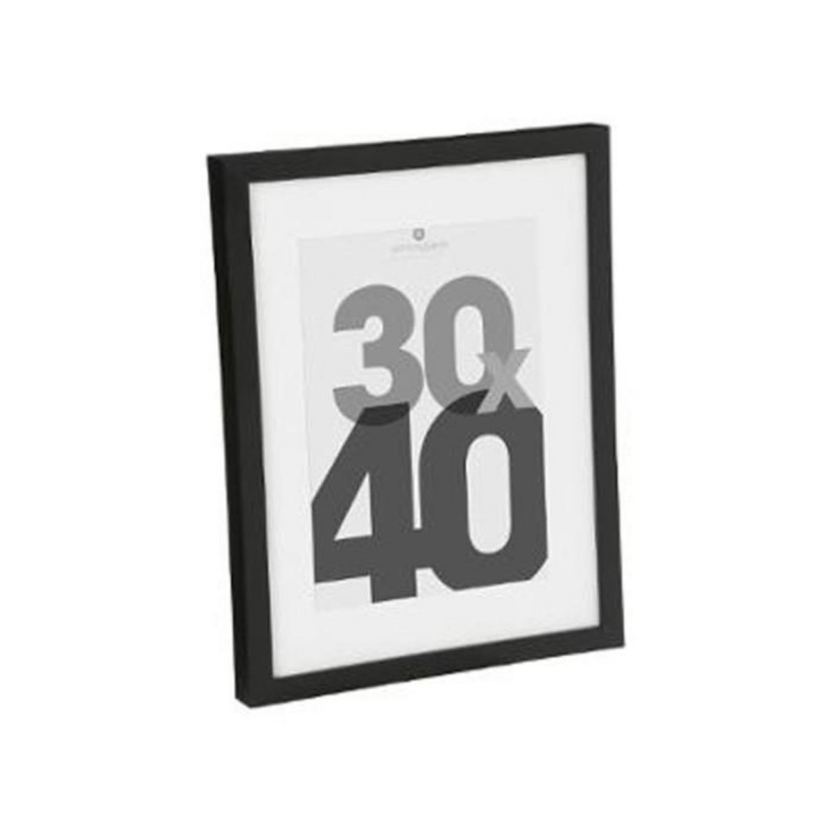 ATMOSPHERA Cadre Photo Bois 30x40cm Noir