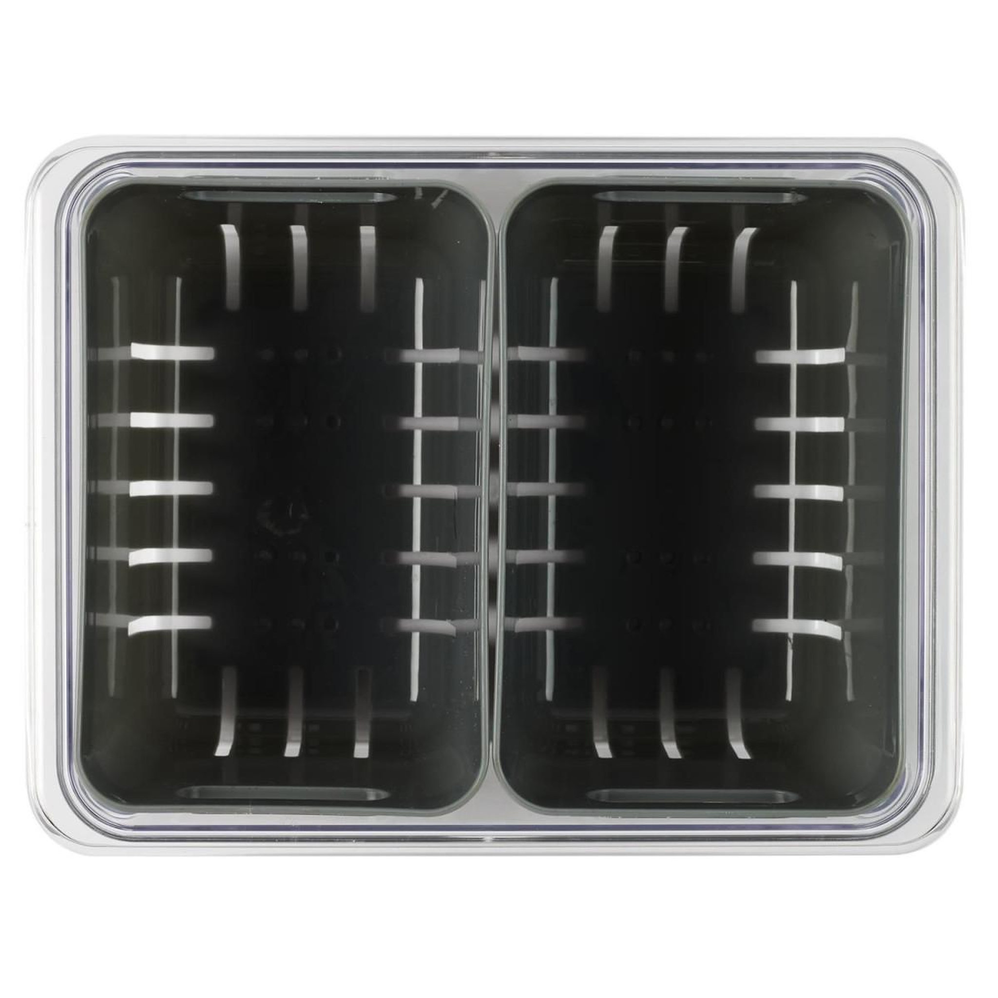 Voir la diapositive 5 : COOK CONCEPT Boîte de Conservation  2 Boîtes  22cm Gris