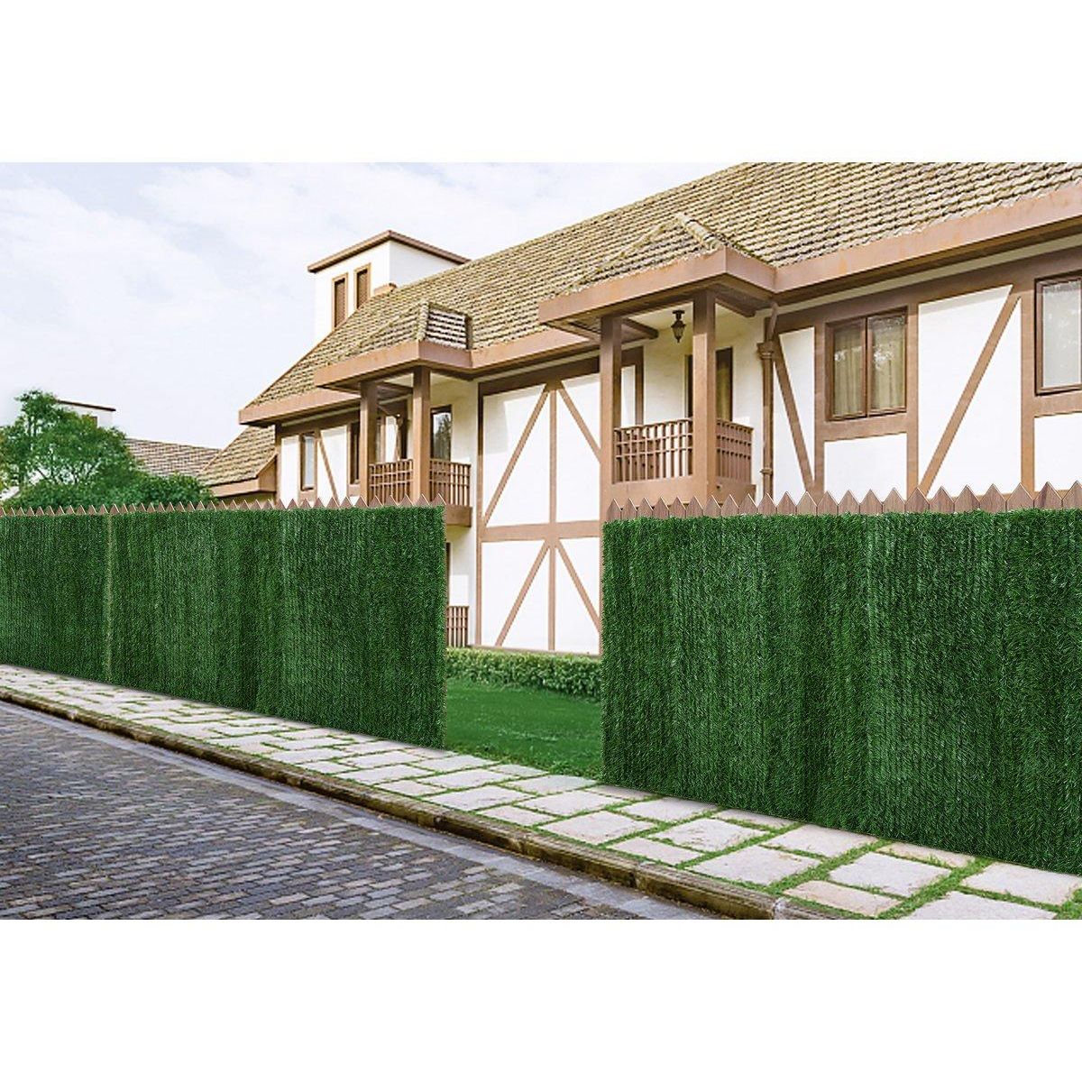 Habitat et Jardin Lot de 4 Haies artificielles - 150 x 300 cm