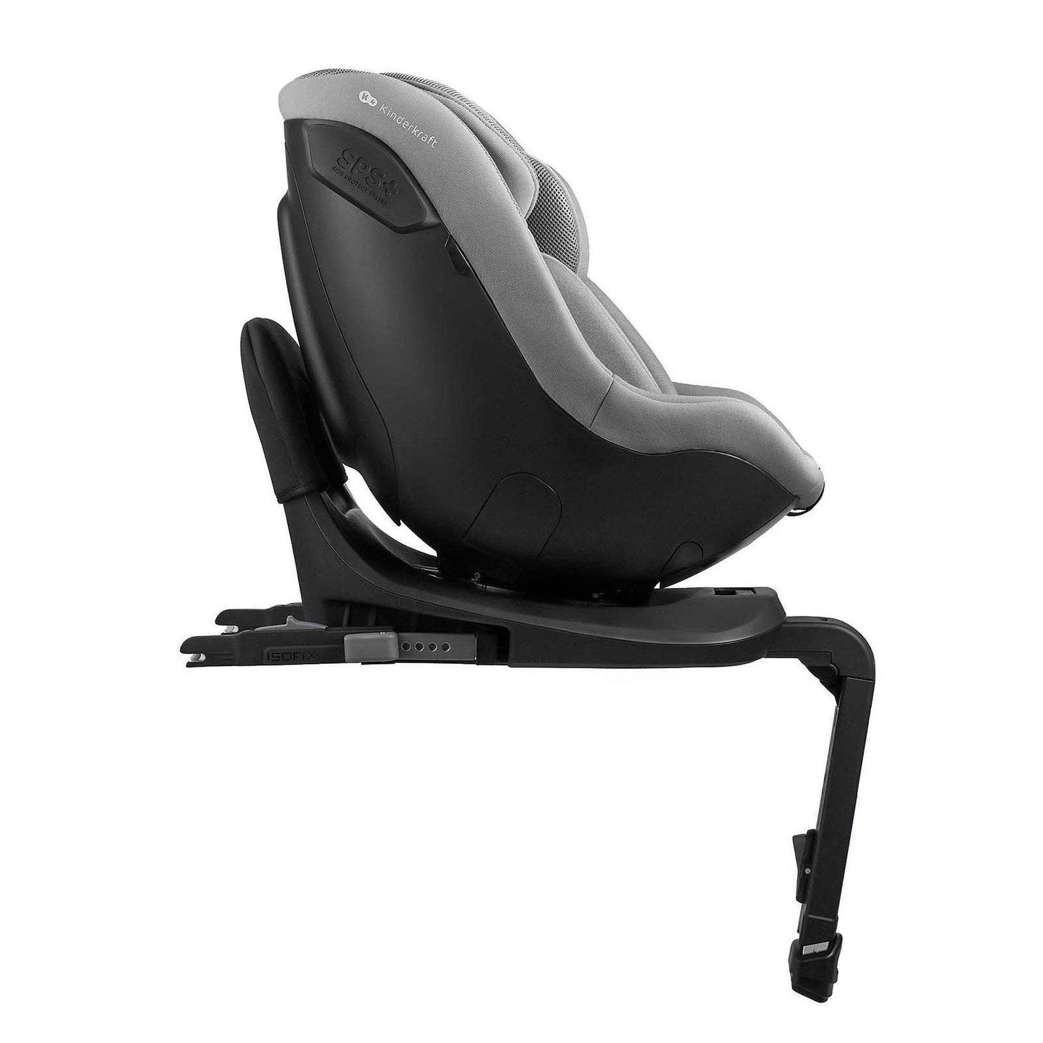 Voir la diapositive 5 : KINDERKRAFT Siège auto i-size avec rotation 360°, sécurité renforcée nouveau tissu