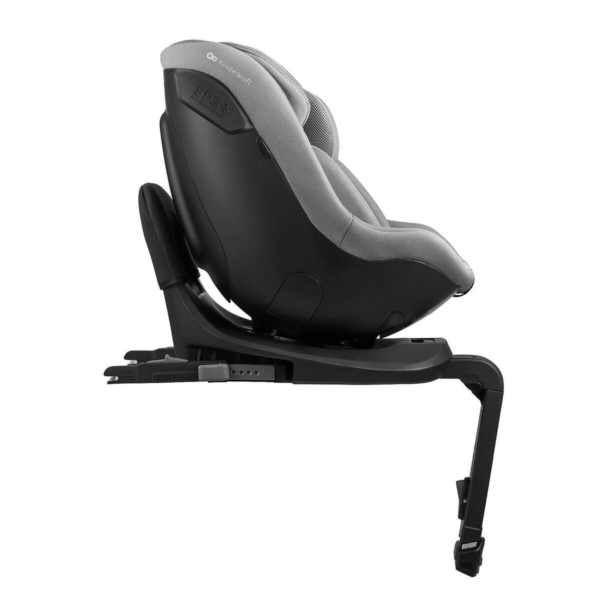 KINDERKRAFT Siège auto i-size avec rotation 360°, sécurité renforcée nouveau tissu