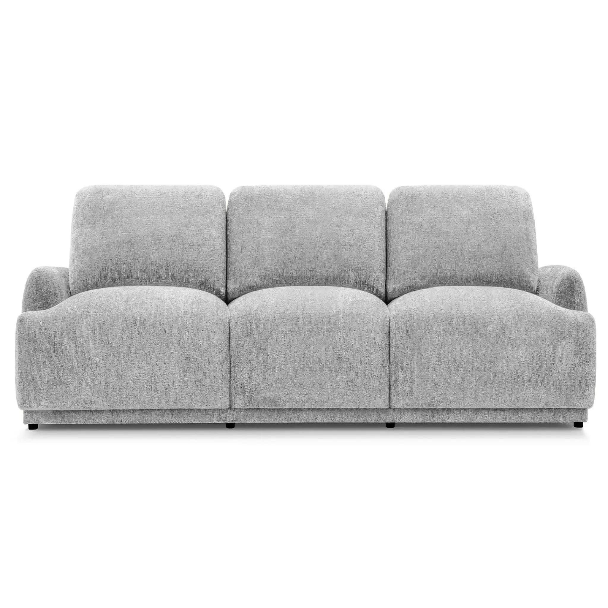 Voir la diapositive 1 : CASANOVA PARIS Rosalie - canapé droit tissu chenille 3 places