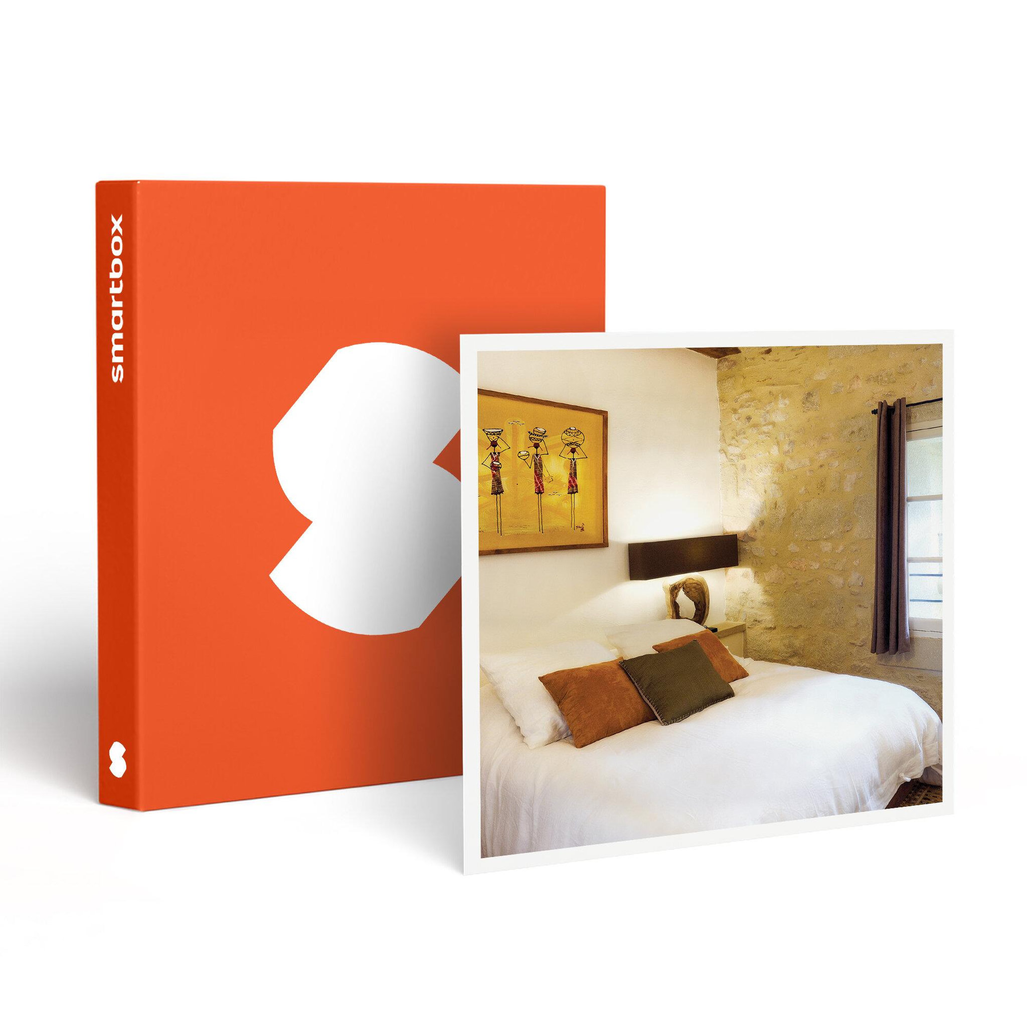 Smartbox 3 jours avec accès au spa et vin pétillant dans un château 4* près de nîmes - coffret cadeau séjour