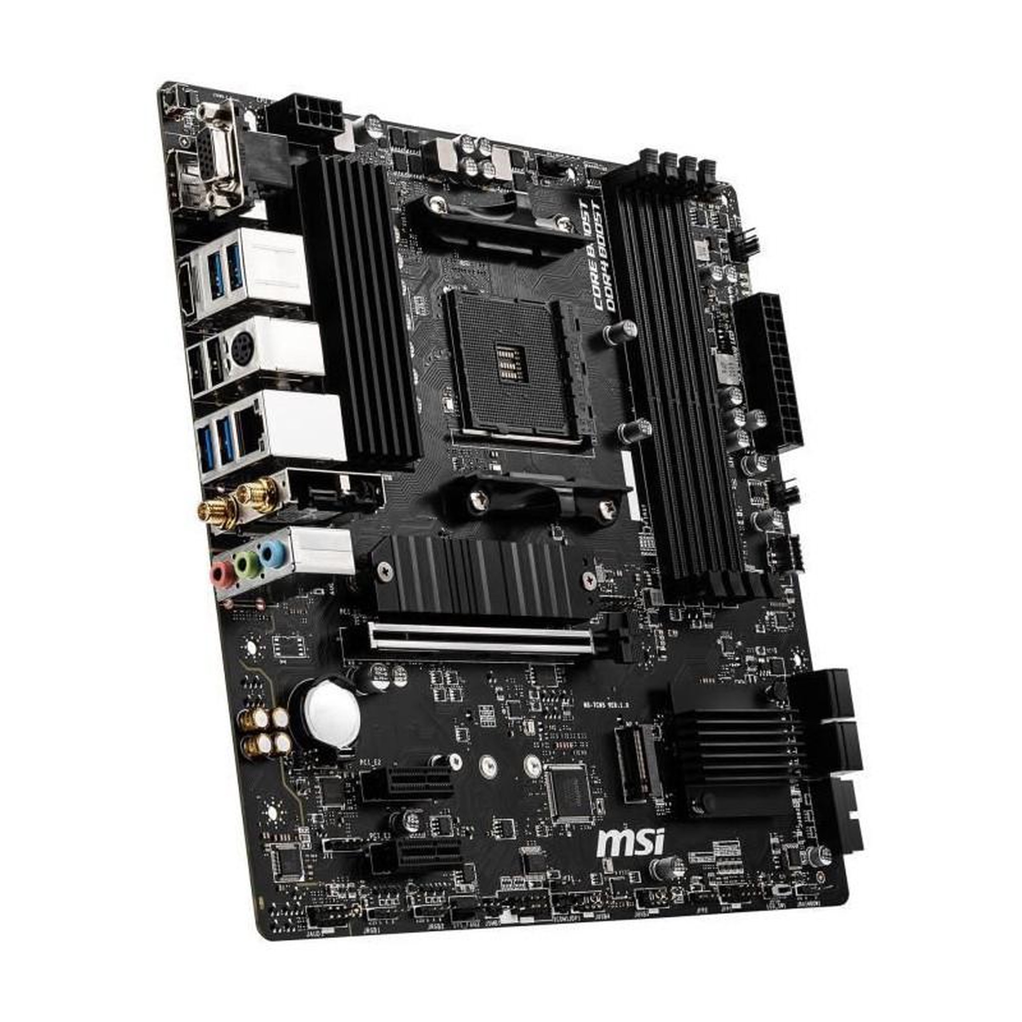 Voir la diapositive 2 : MSI Carte Mere MSI B550M PRO-VDH WIFI