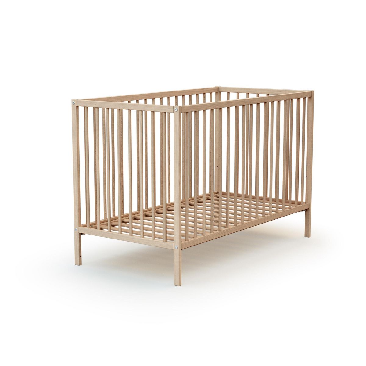 WEBABY Lit bébé en bois avec matelas