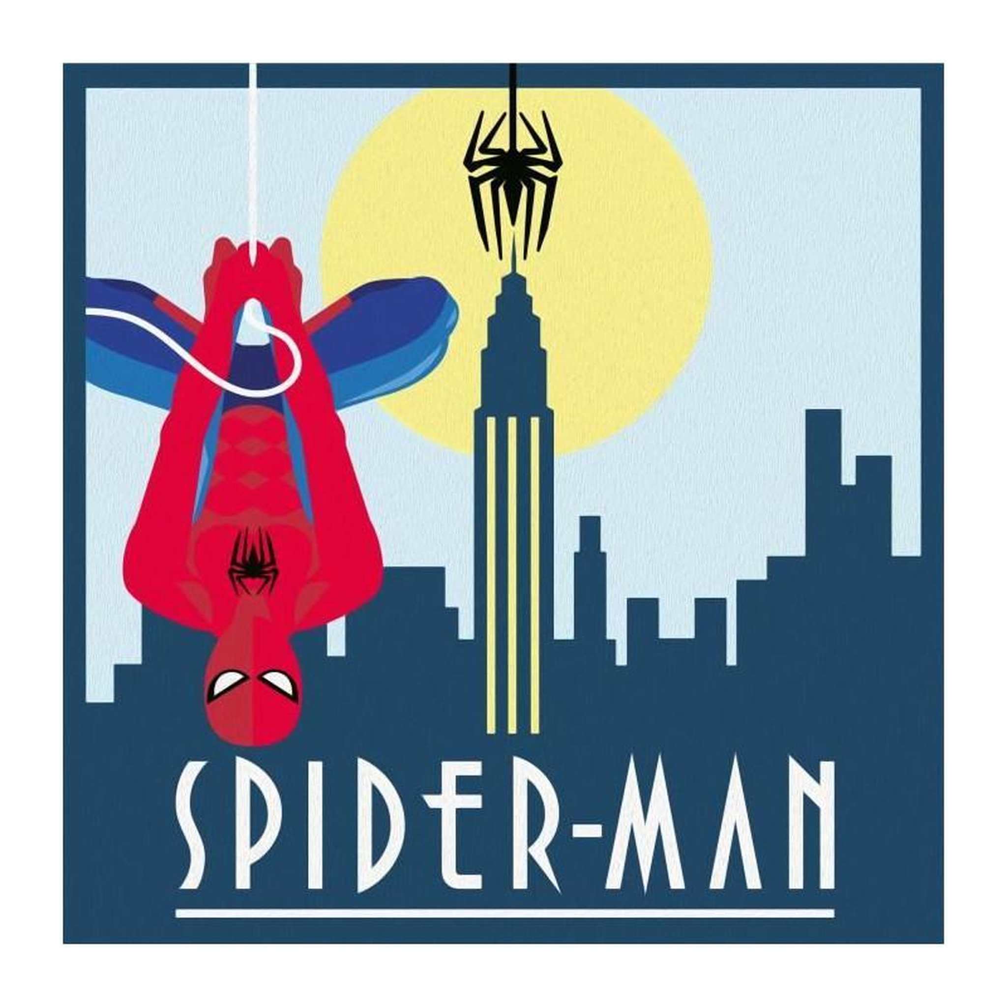Voir la diapositive 3 : RAVENSBURGER CreArt 20x20 cm Spider Man, Loisir créatif, 23891, Ravensburger