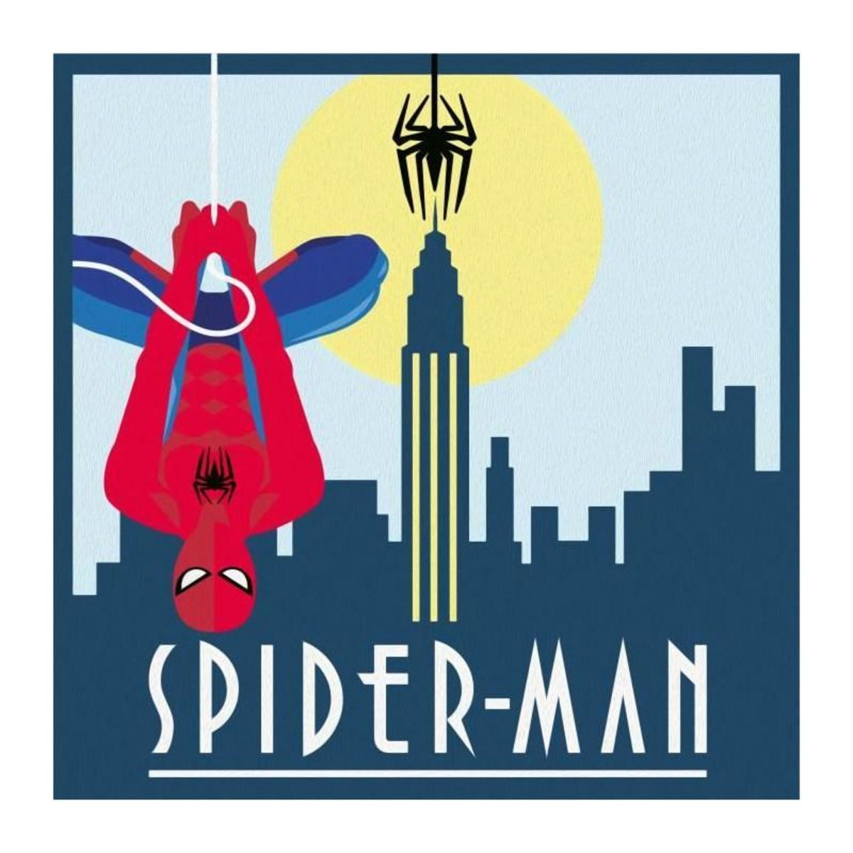 RAVENSBURGER CreArt 20x20 cm Spider Man, Loisir créatif, 23891, Ravensburger