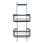 Paris Prix Serviteur de Douche 2 Niveaux  Filaire Premium  60cm Noir