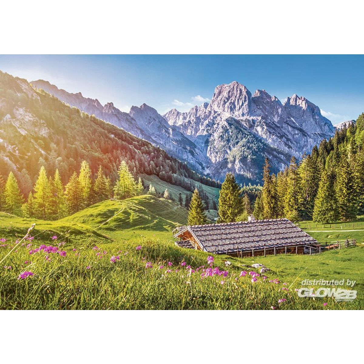 Castorland Puzzle 500 pièces : Eté dans les Alpes