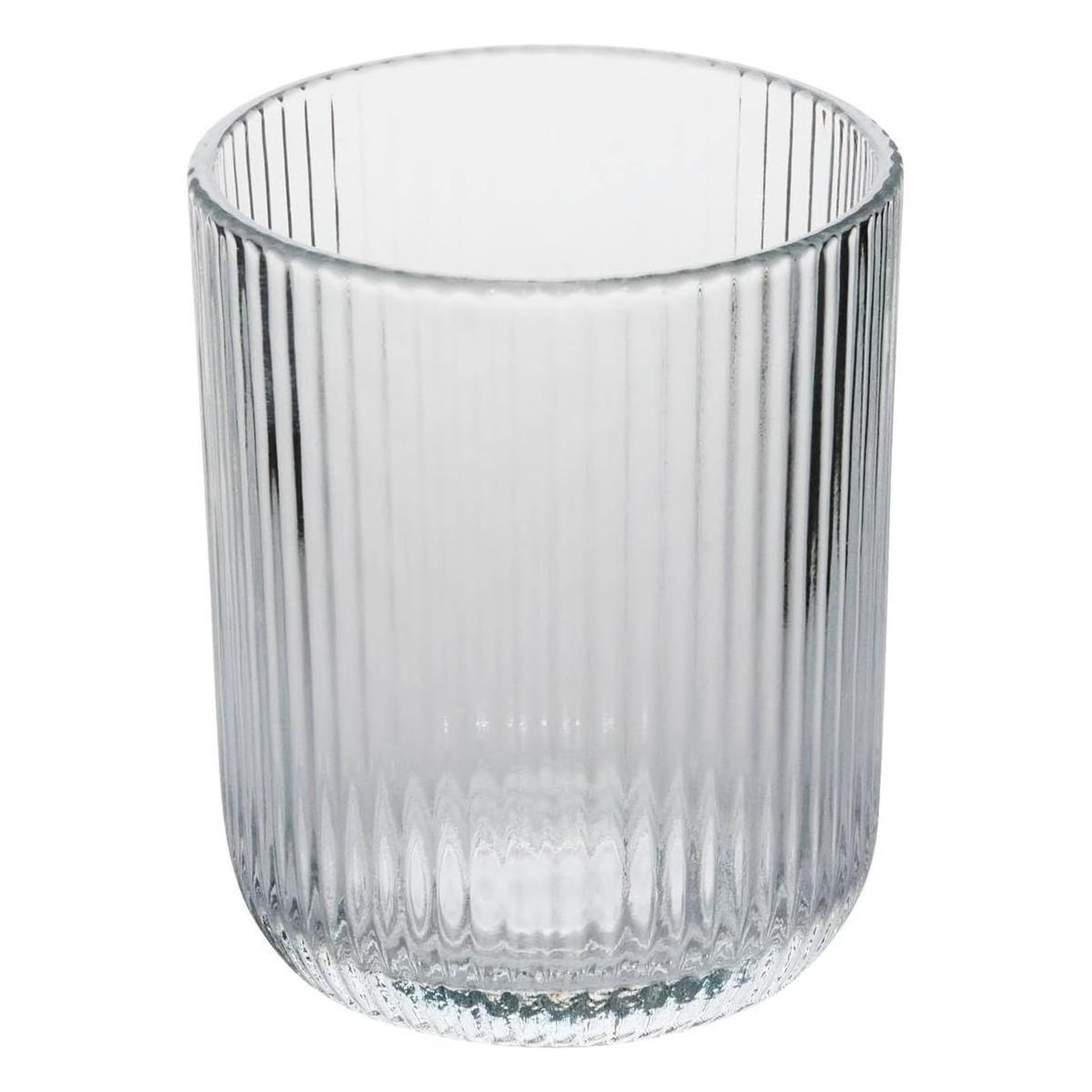 Voir la diapositive 2 : SECRET DE GOURMET Lot de 6 verres bas strie  ema  25cl transparent