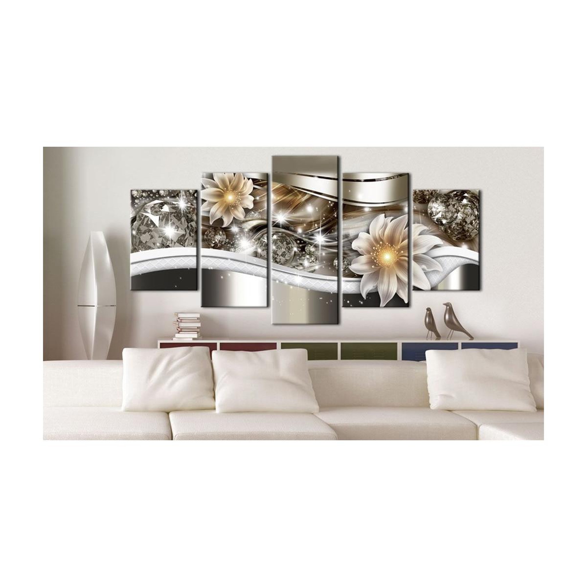Voir la diapositive 2 : Paris Prix Tableau imprimé  abstract art luminosity