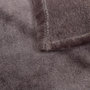 Voir la diapositive 3 : ATMOSPHERA Plaid en Flanelle Uni  Ollis  240x260cm Gris Foncé