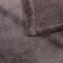 Voir la diapositive 3 : ATMOSPHERA Plaid en Flanelle Uni  Ollis  240x260cm Gris Foncé
