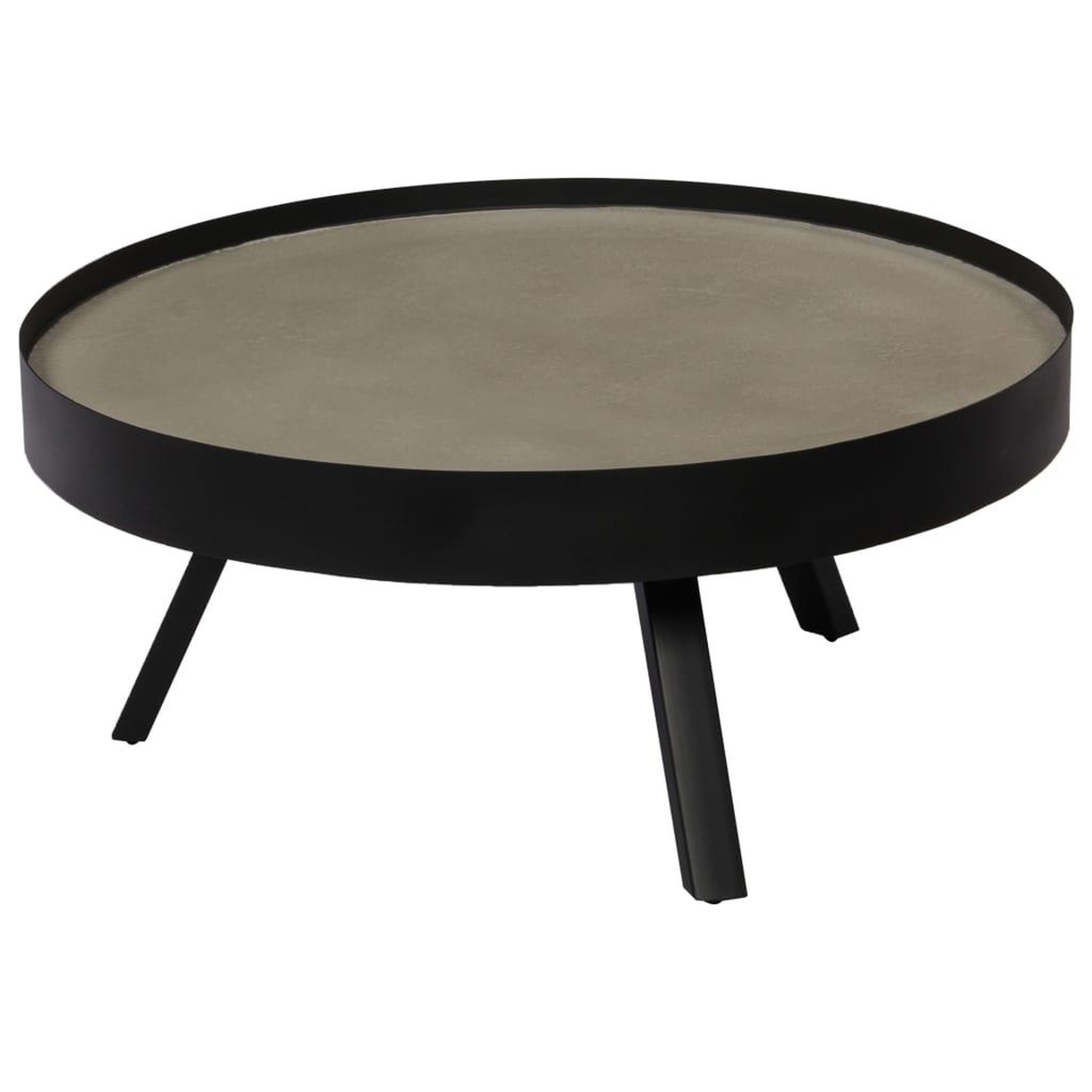 Voir la diapositive 1 : VIDAXL Table basse Dessus de table en beton 74x32 cm