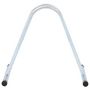 Voir la diapositive 4 : VIDAXL Support de vélo au sol autoportant pour 1 vélo acier galvanisé