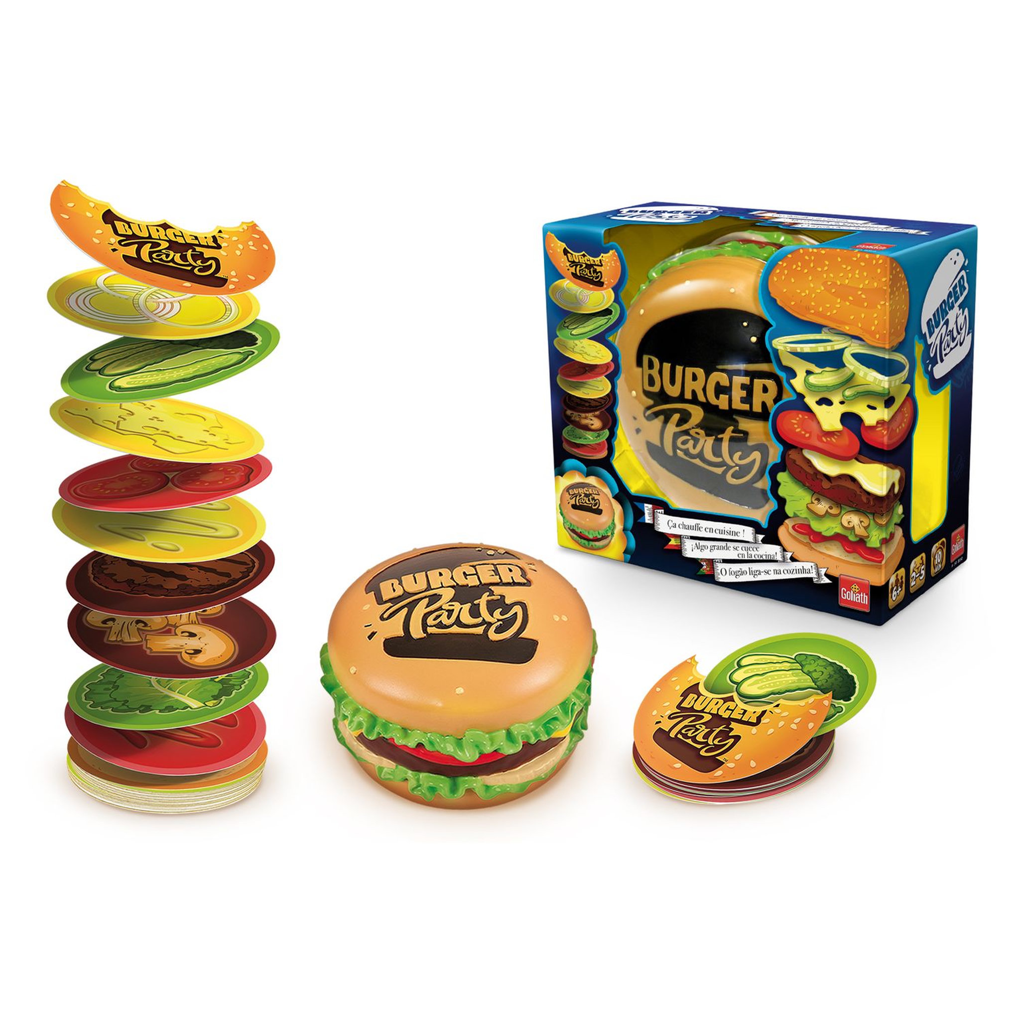 Voir la diapositive 2 : GOLIATH Jeu Burger Party