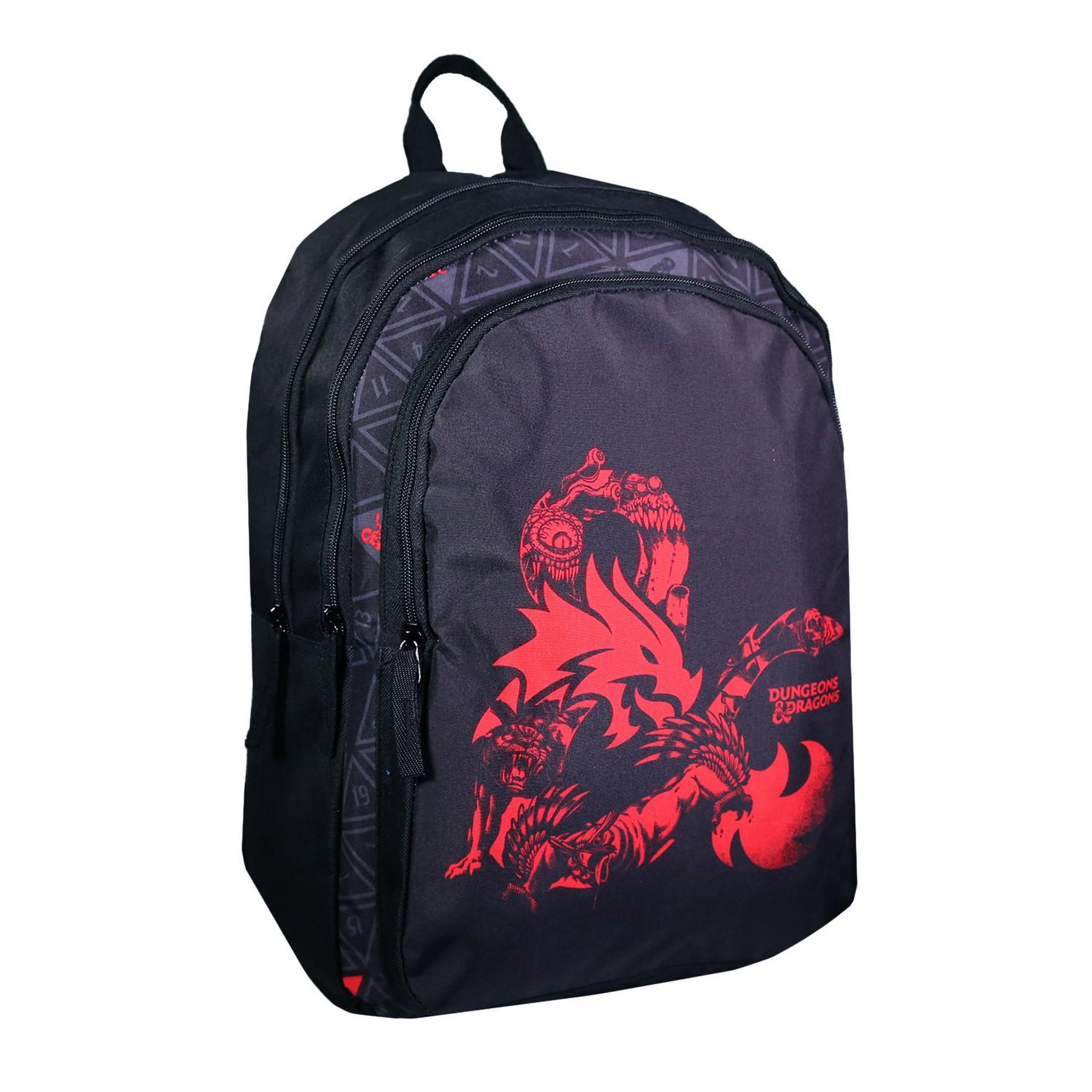 Voir la diapositive 2 : Bagtrotter BAGTROTTER Sac à dos 2 compartiments Donjons & Dragons Noir