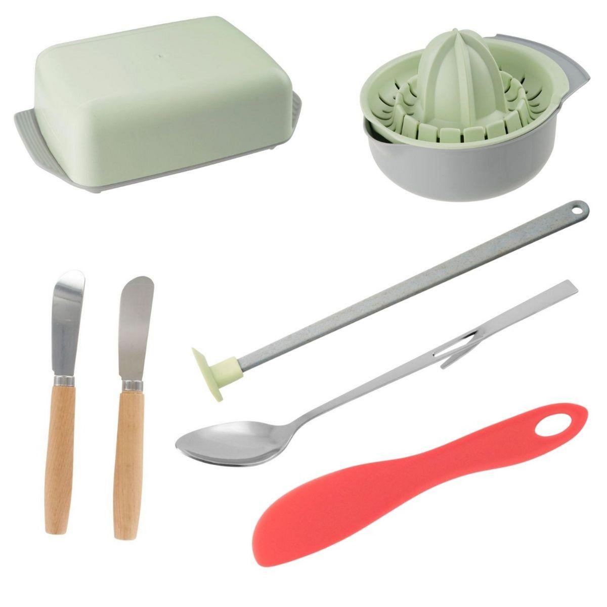 Fackelmann Ensemble de 6 ustensiles spécial petit déjeuner Fackelmann