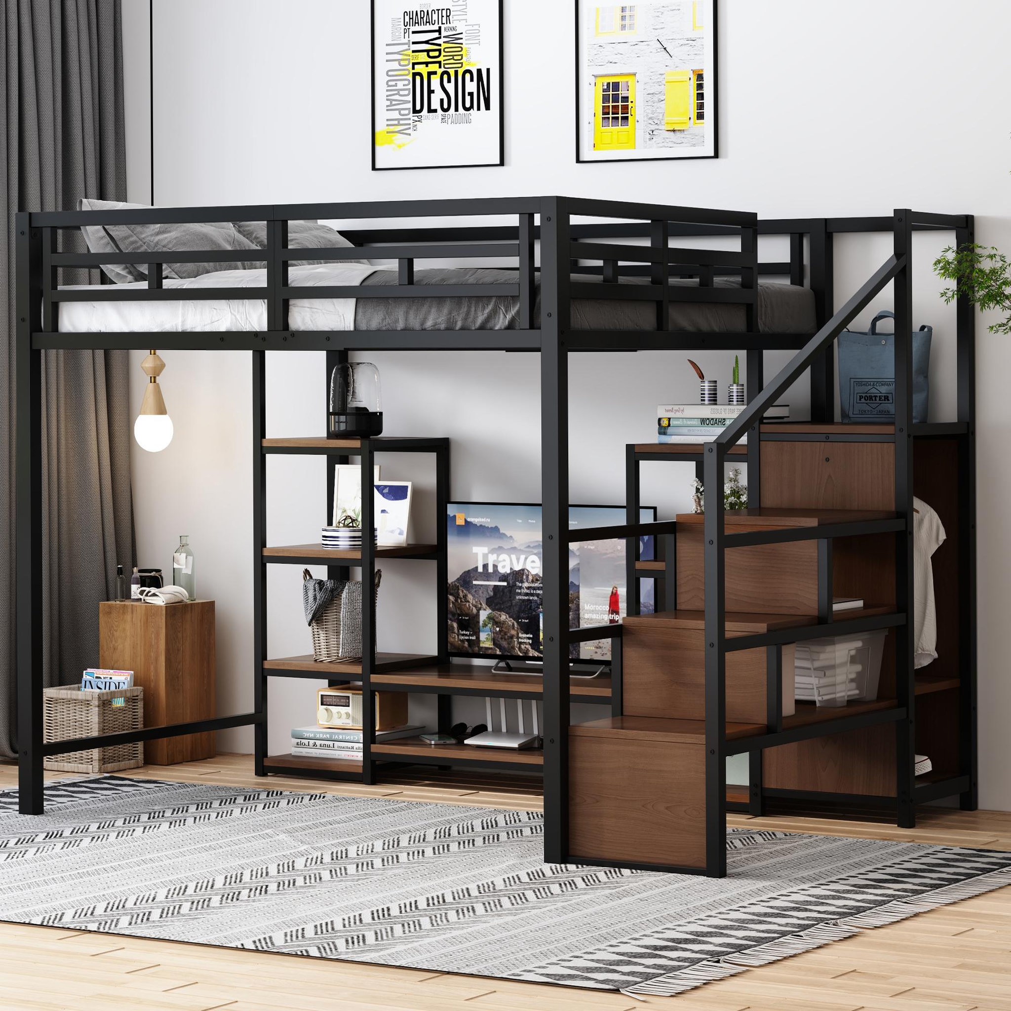 Voir la diapositive 4 : MERAX Lit mezzanine