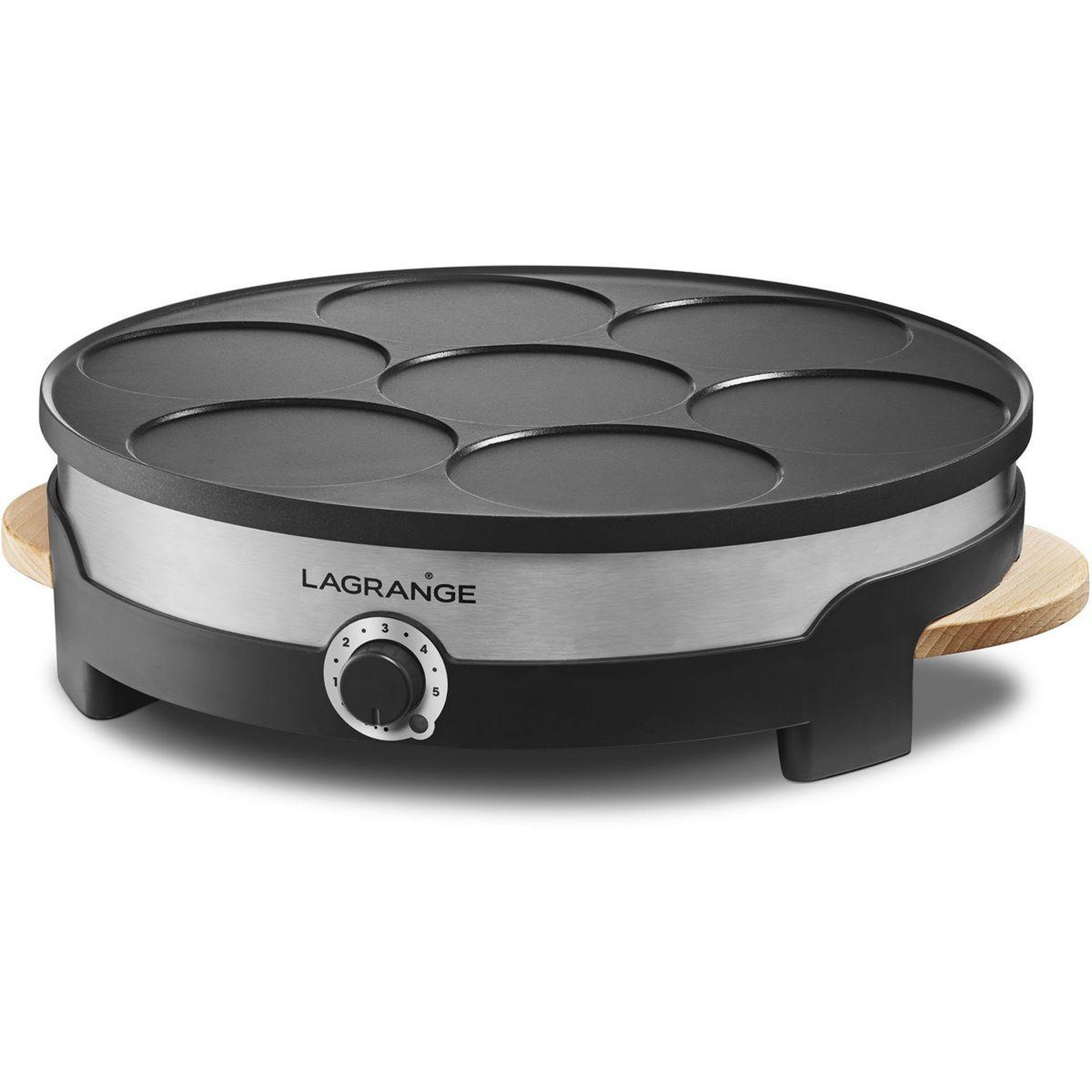 Voir la diapositive 3 : LAGRANGE Crêpière tradi duo grande et mini crêpes 10901