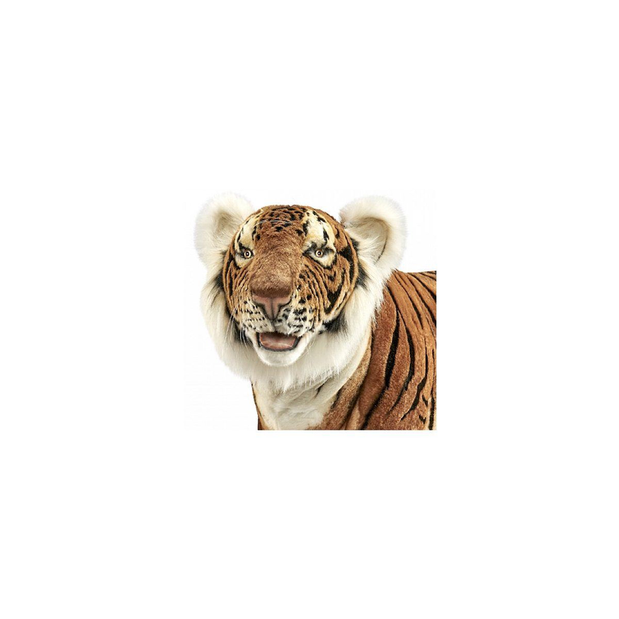 Voir la diapositive 2 : Hansa Hansa peluche geante tigre brun jacquard 140 cm l