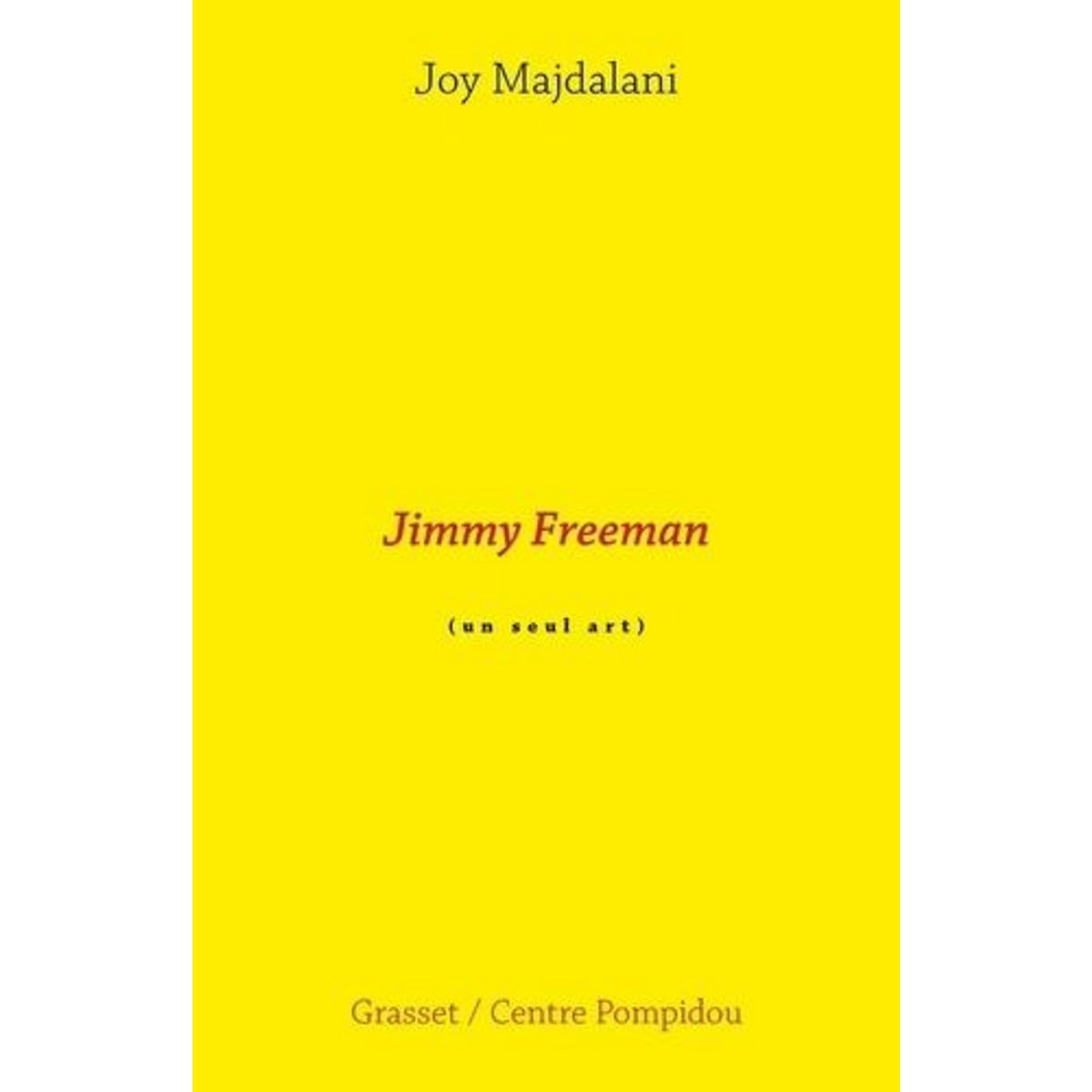 JIMMY FREEMAN, Majdalani Joy