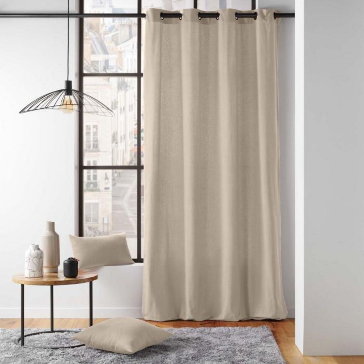 Paris Prix Coussin Déco  Twily  45x45cm Lin