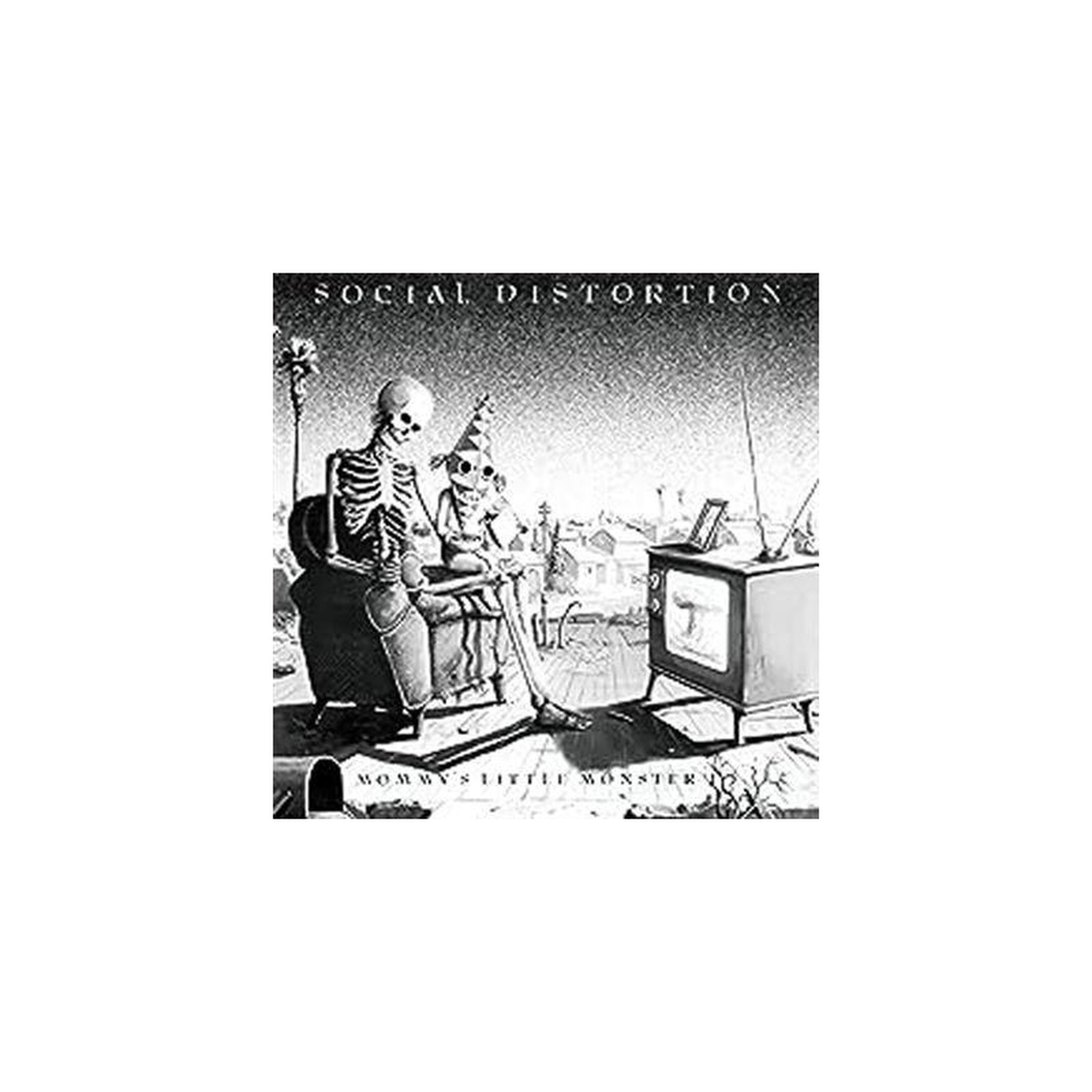 Album vinyle 33t remasterisé social distortion - mommy's little monster (rock punk)