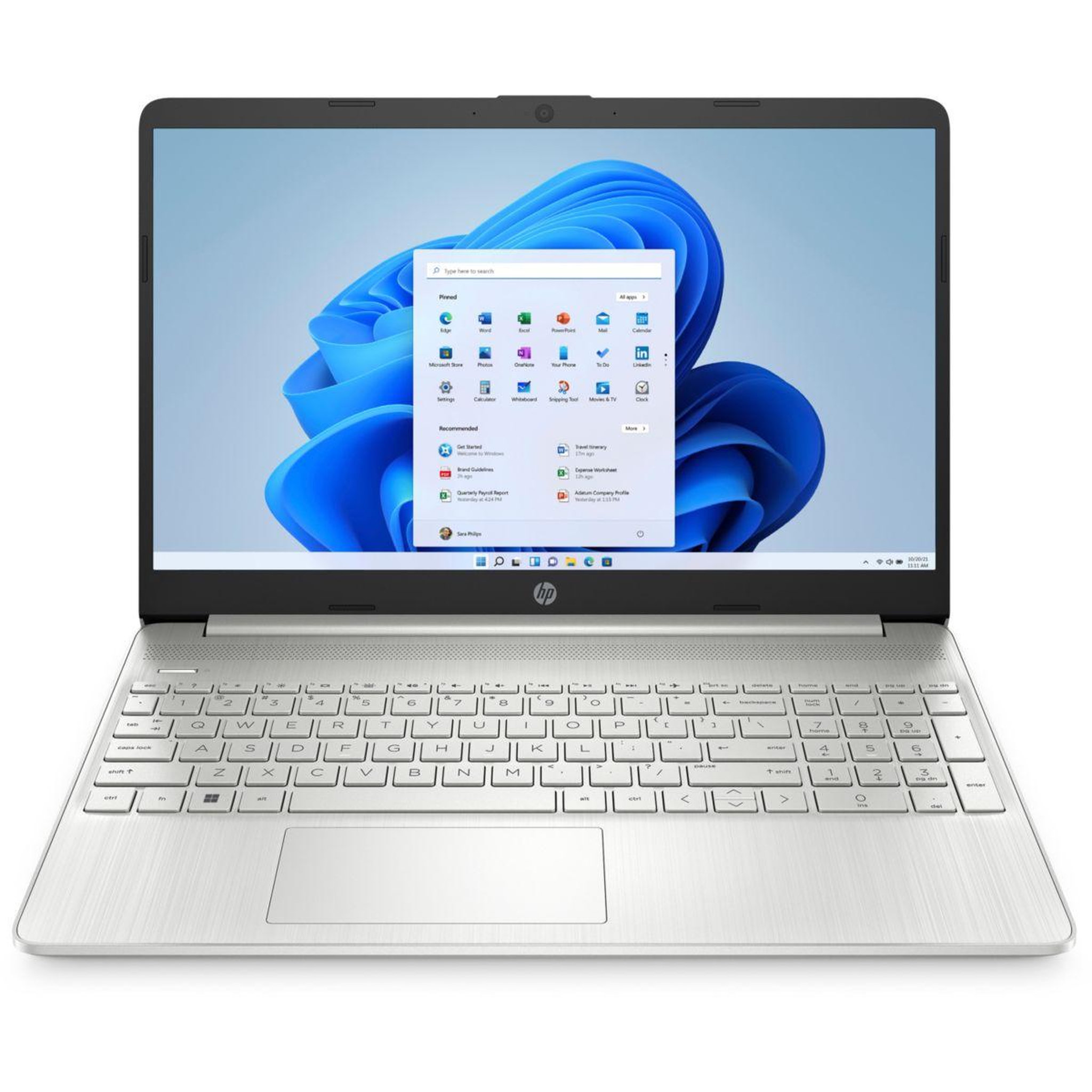 Voir la diapositive 1 : HP Ordinateur portable 15s-eq2115nf