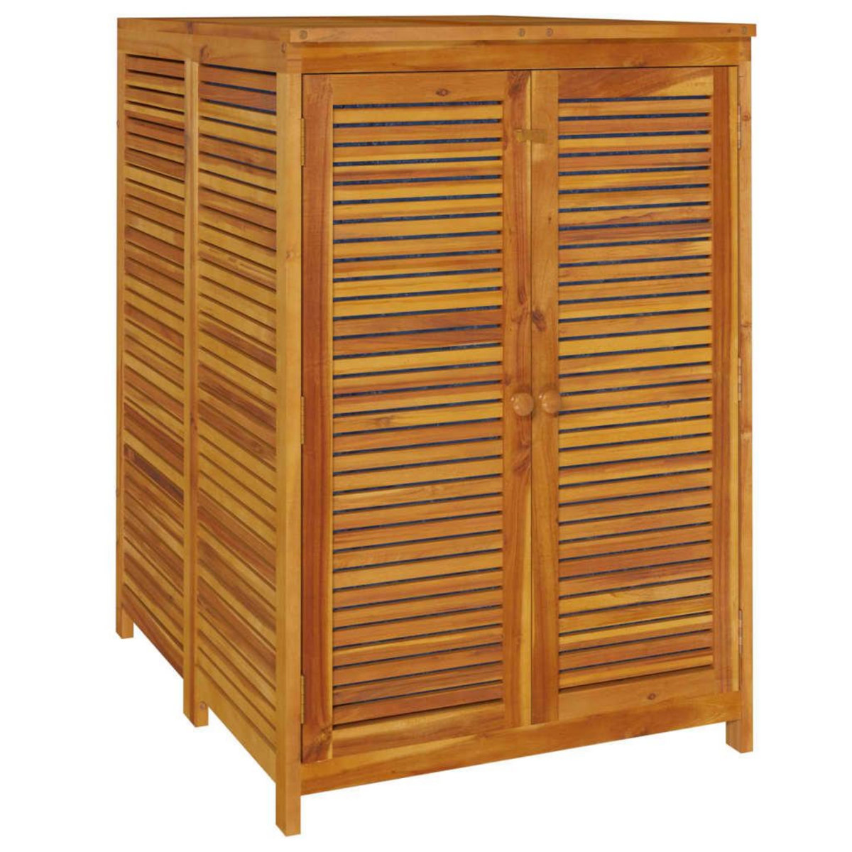 VIDAXL Boîte de rangement de jardin 70x87x104 cm bois massif d'acacia
