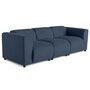 Voir la diapositive 2 : LISA DESIGN Suaro - canapé modulable 3 places en tissu texturé