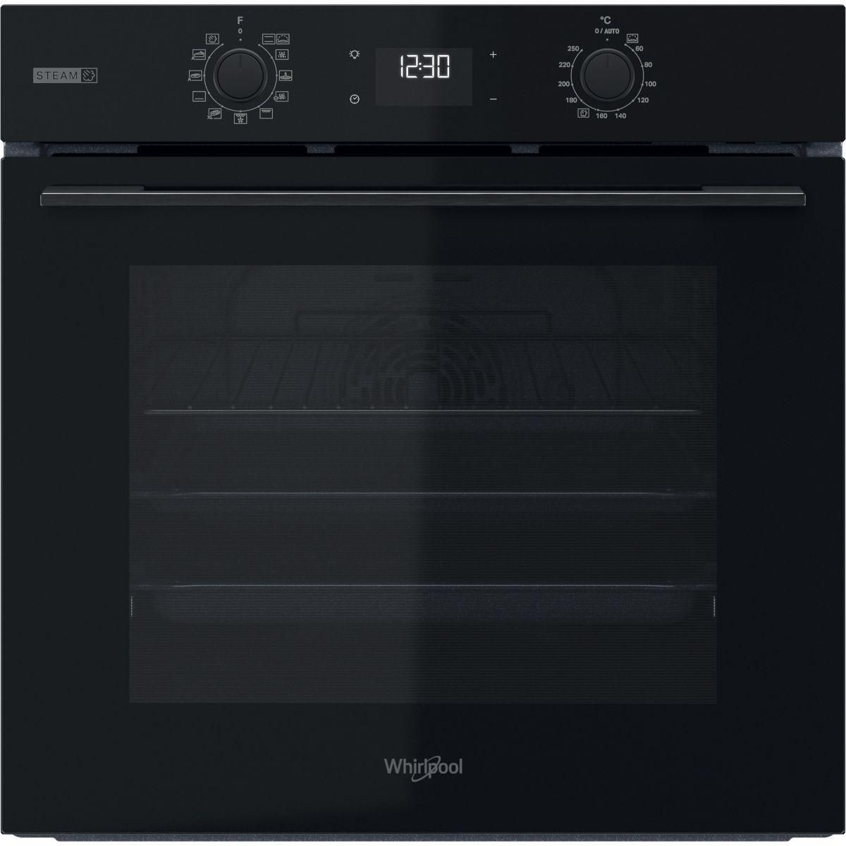 Whirlpool Four encastrable fonction vapeur OMSK58CU1SB Steam+