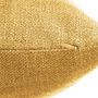 Voir la diapositive 3 : ATMOSPHERA Coussin Déco  Clem  40x40cm Ocre