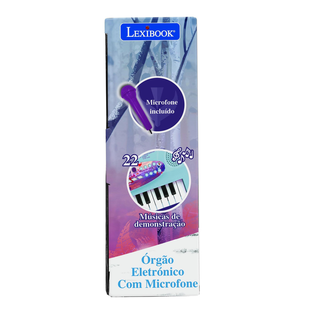 Lexibook Clavier Électronique Musical avec Micro Reine des Neiges
