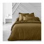 Voir la diapositive 2 : Today Drap housse TODAY Essential - 140 x 200+30 cm - 2 personnes - 100% Coton uni - Bronze