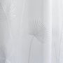 Voir la diapositive 5 : TOILINUX Voilage brodé PALMEIRA - 140 x 240 cm - Blanc