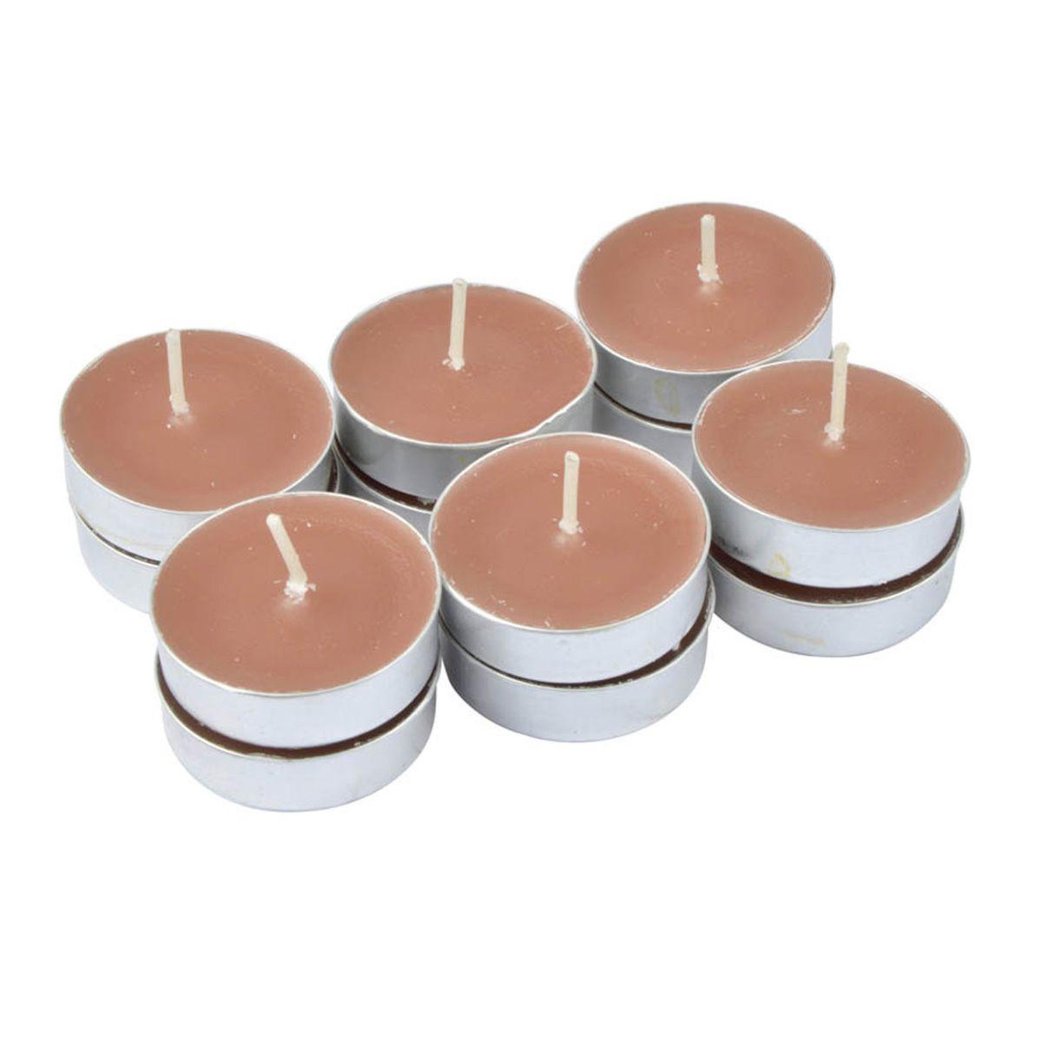 HOMEA Lot de 12 bougies chauffe-plat  essentiel ii  3,5cm opium