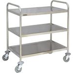 Casselin Chariot de service inox 3 plateaux - cci3