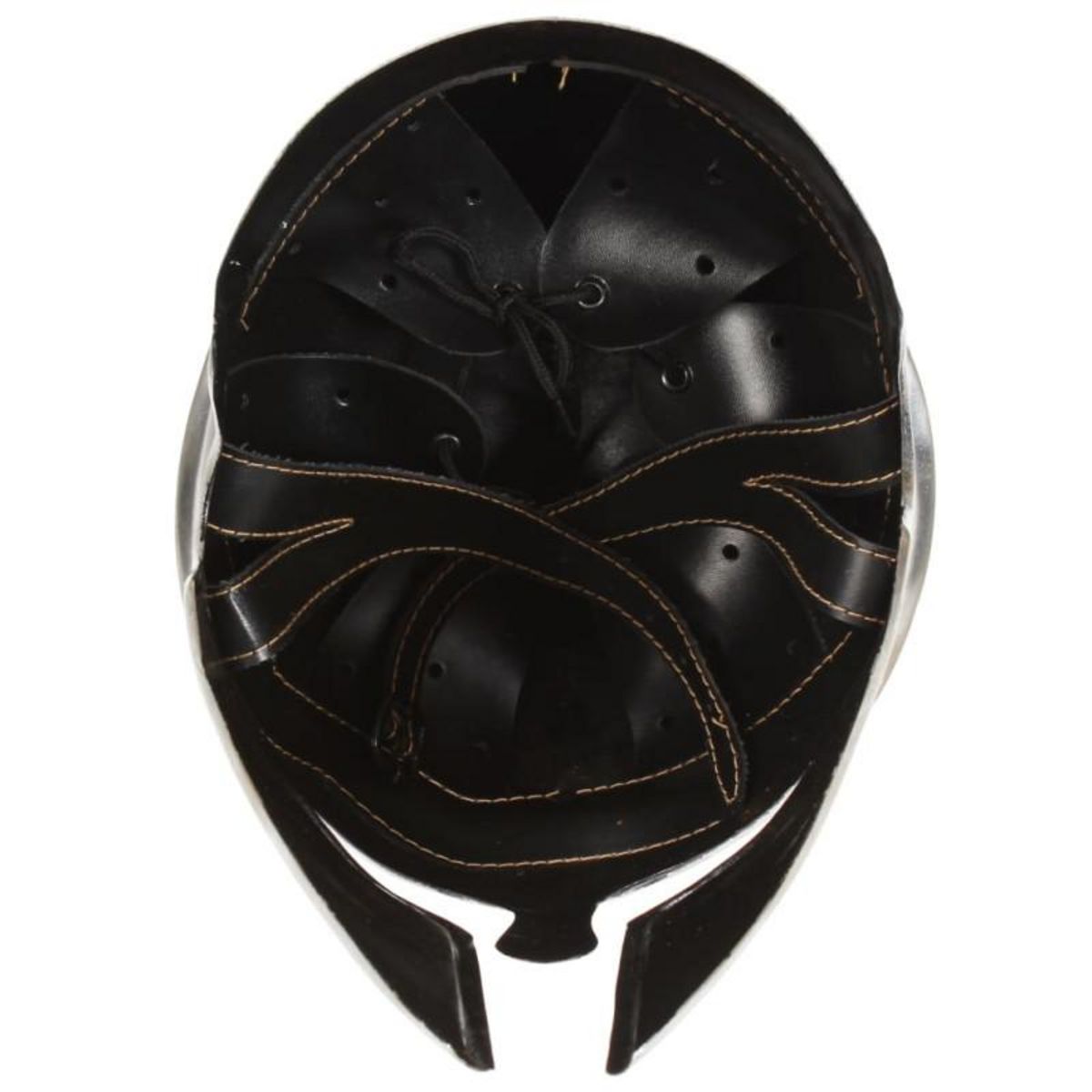 VIDAXL Casque de guerrier grec antique pour GN Argenté Acier